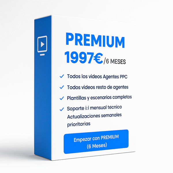 Plan PREMIUM 6 Meses 1997€/6 meses